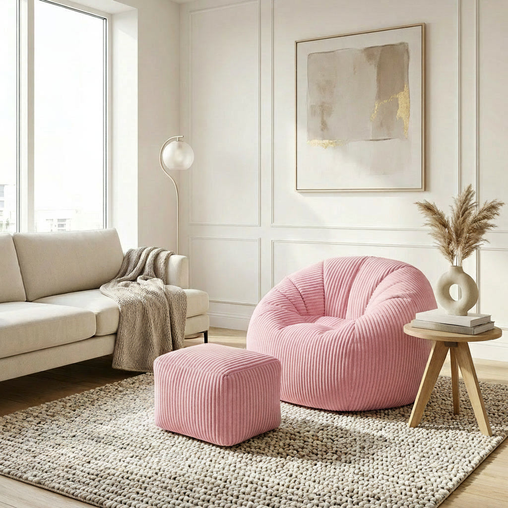 Fauteuil Pouf Lena