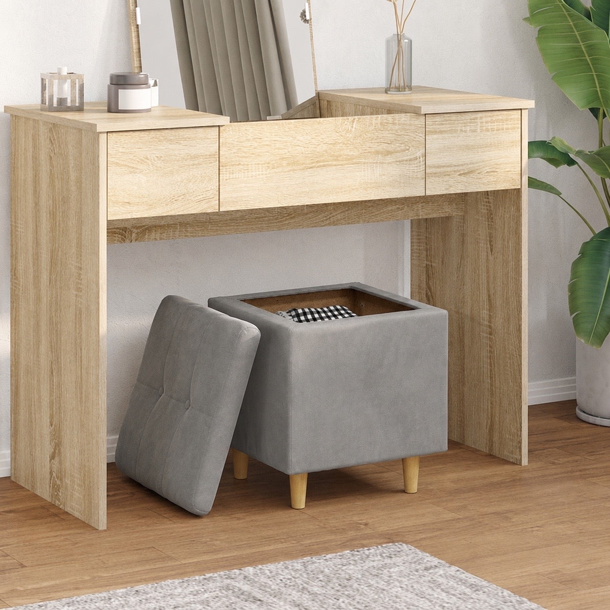 Pouf Rangement Lena