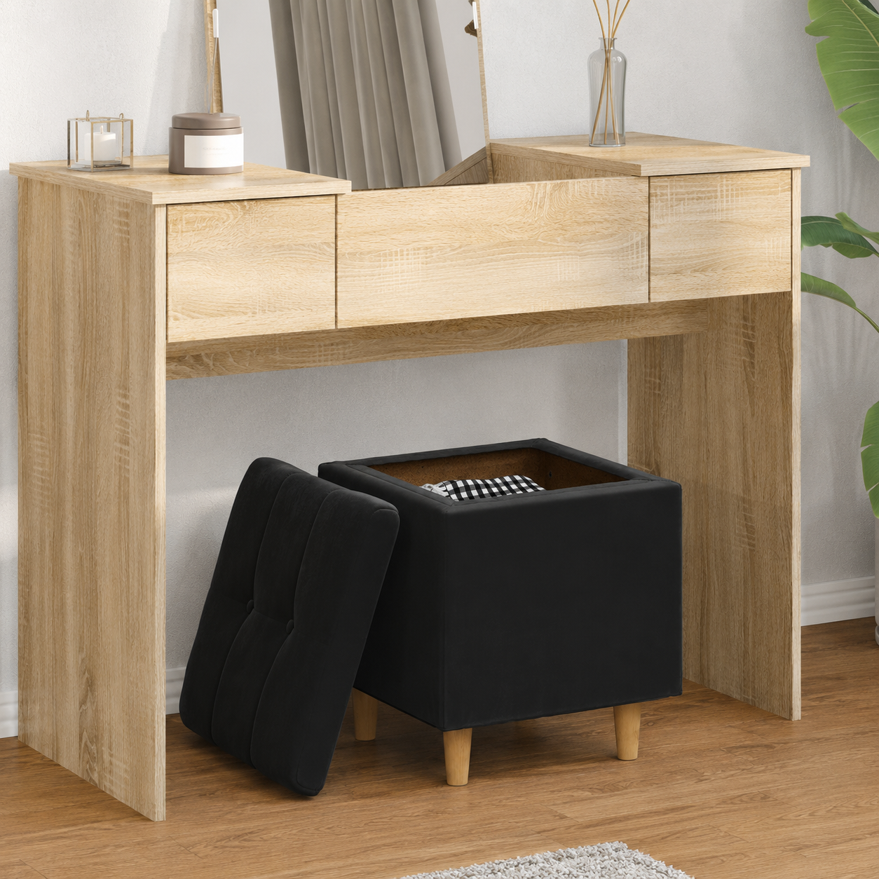 Pouf Rangement Lena