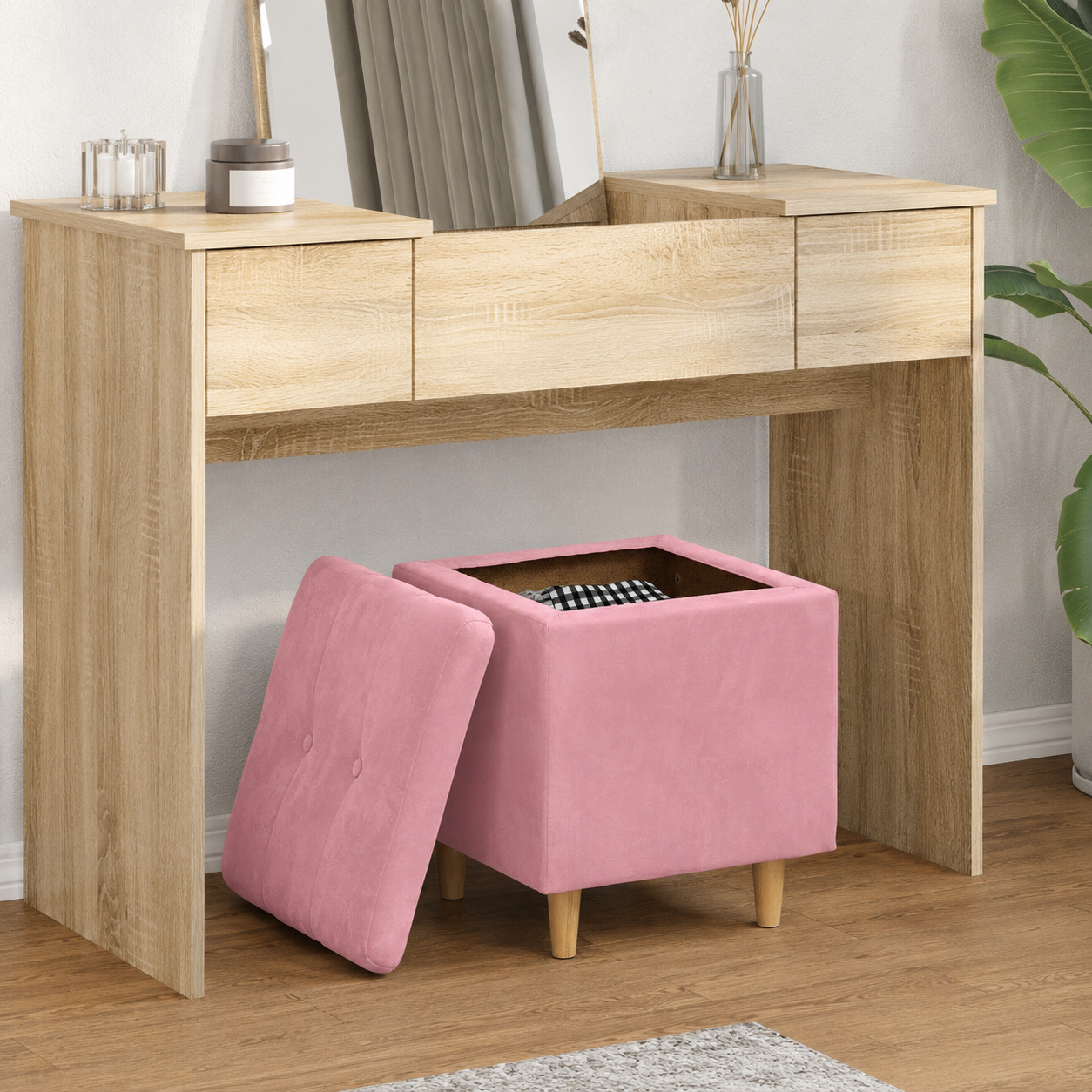 Pouf Rangement Lena
